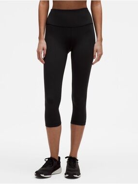 lululemon athletica Wunder Train HR Crop 21” in Black